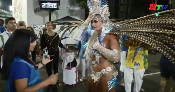 Tiếp tục không khí sôi động của lễ hội Carnival tại Rio De Janeiro